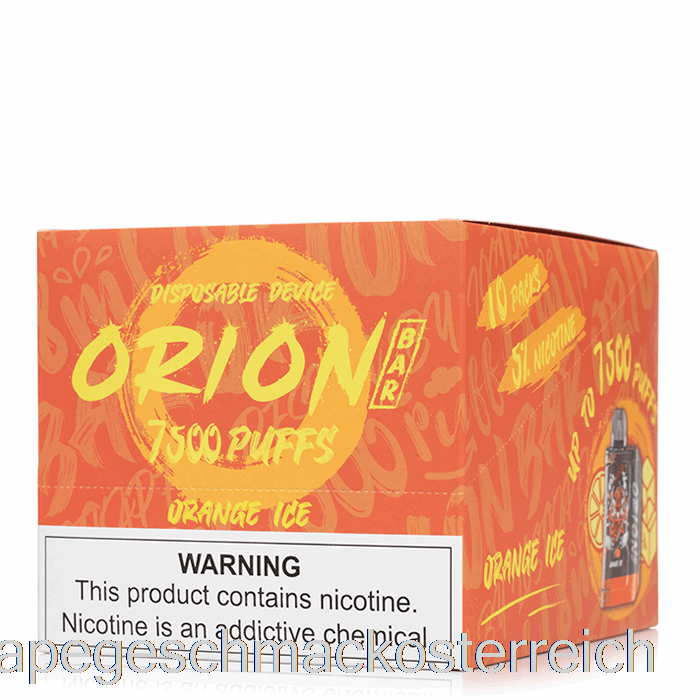 [10er-Pack] Lost Vape Orion Bar 7500 Einweg-Vape-Geschmack